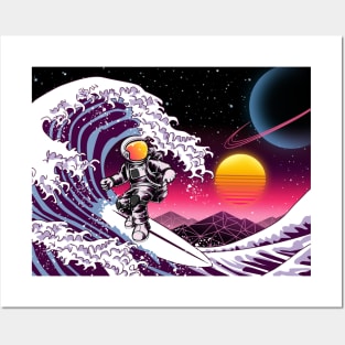 The Great Space Wave Posters and Art